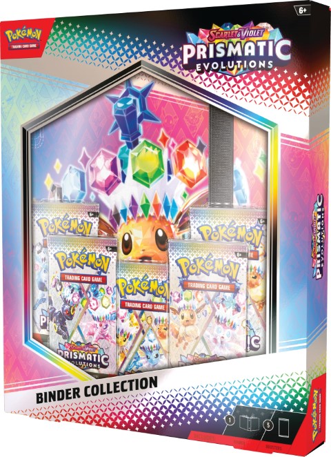 Pokemon TCG - SV8.5 - Prismatic Evolution - Binder Collection