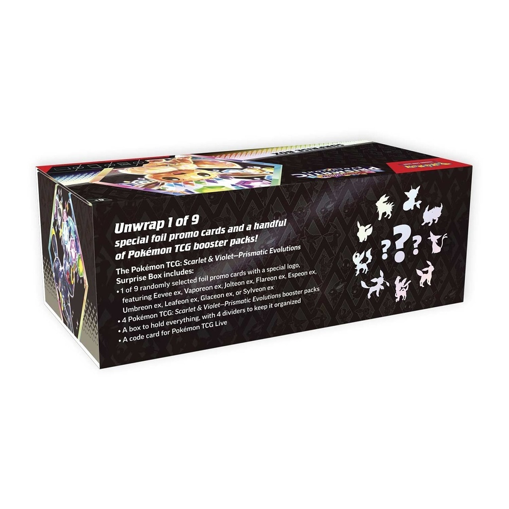 Pokemon TCG - SV08.5 Prismatic Evolutions Surprise Box