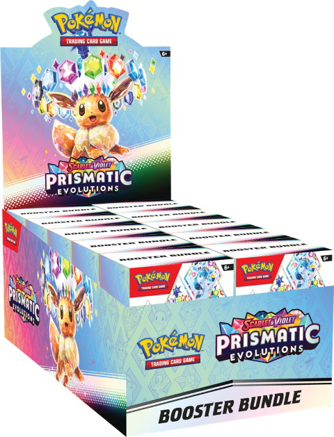 Pokemon TCG - SV8.5 Prismatic Evolutions Booster Bundle