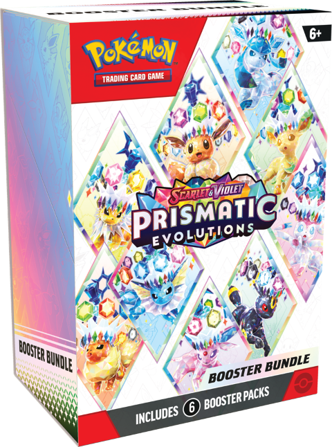 Pokemon TCG - SV8.5 Prismatic Evolutions Booster Bundle