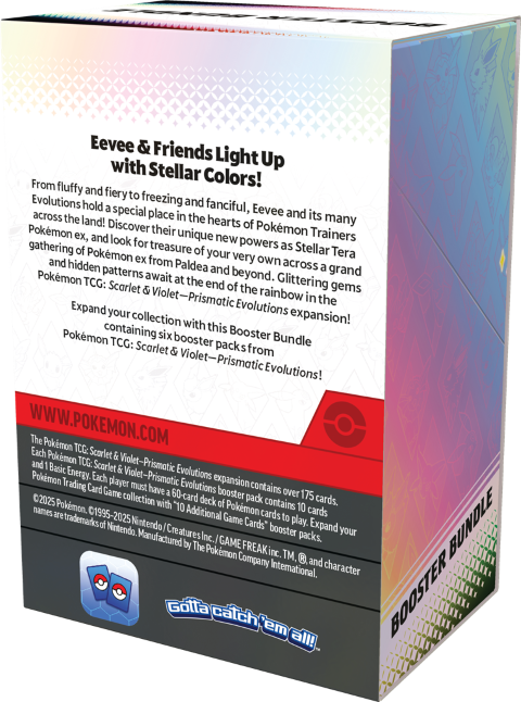 Pokemon TCG - SV8.5 Prismatic Evolutions Booster Bundle