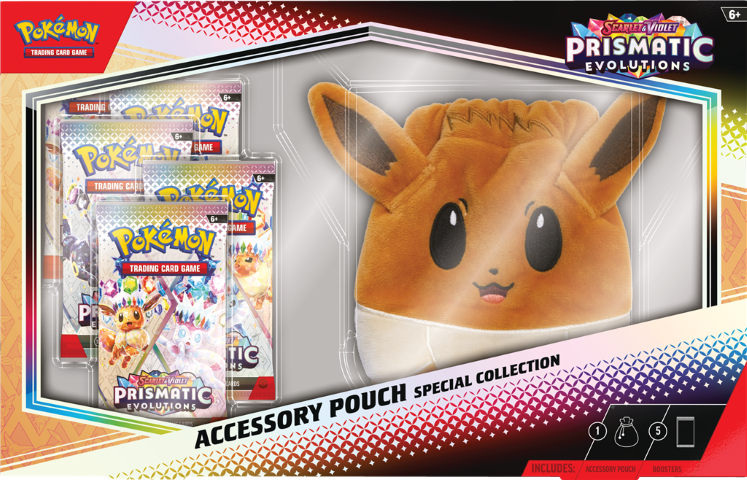 Pokemon TCG - SV8.5 Prismatic Evolutions Accs Pouch