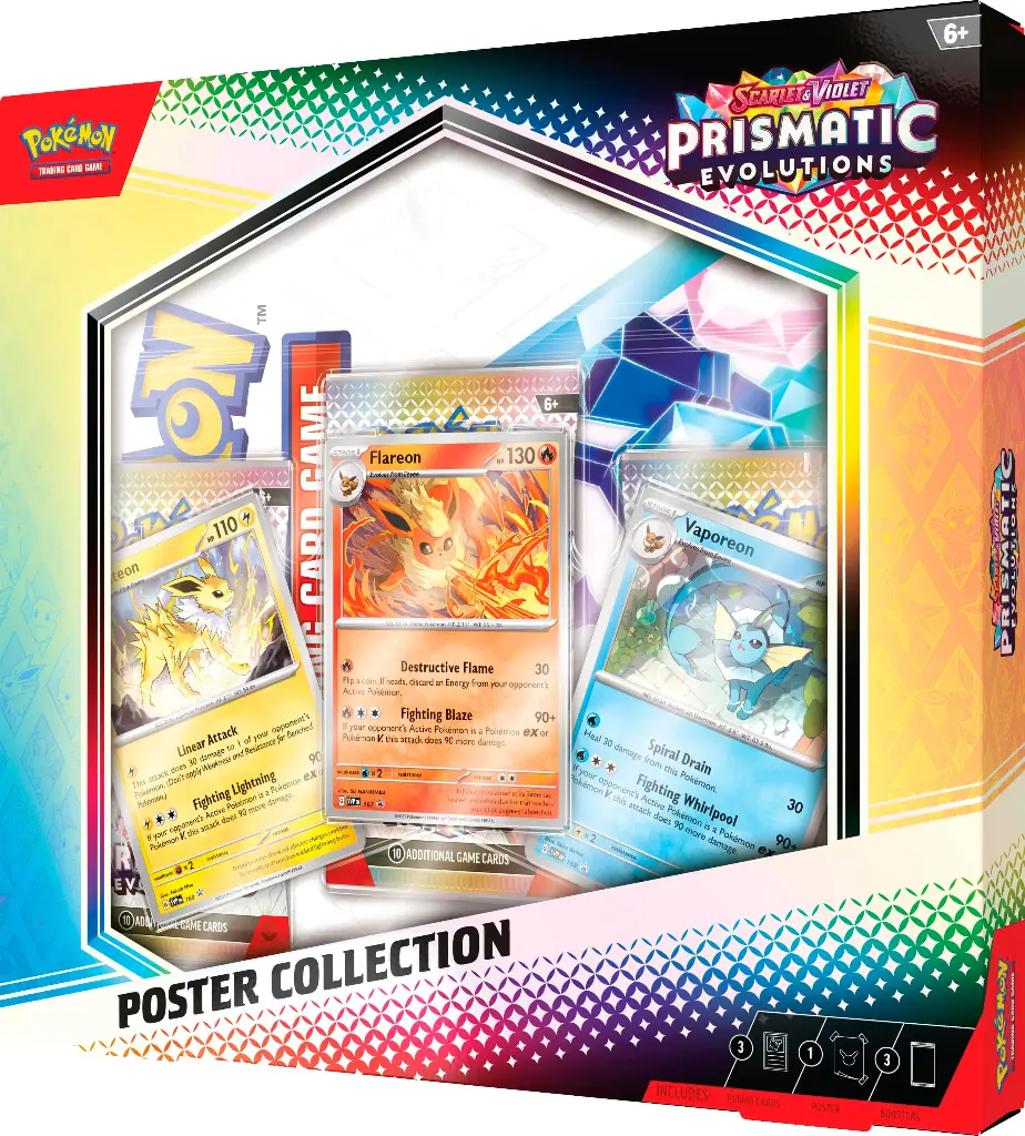 Pokemon TCG - SV8.5 - Prismatic Evolution - Posters Collection