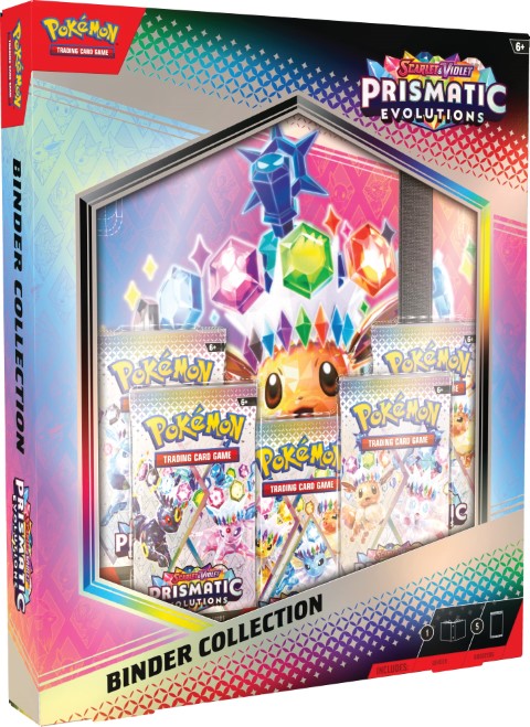 Pokemon TCG - SV8.5 - Prismatic Evolution - Binder Collection