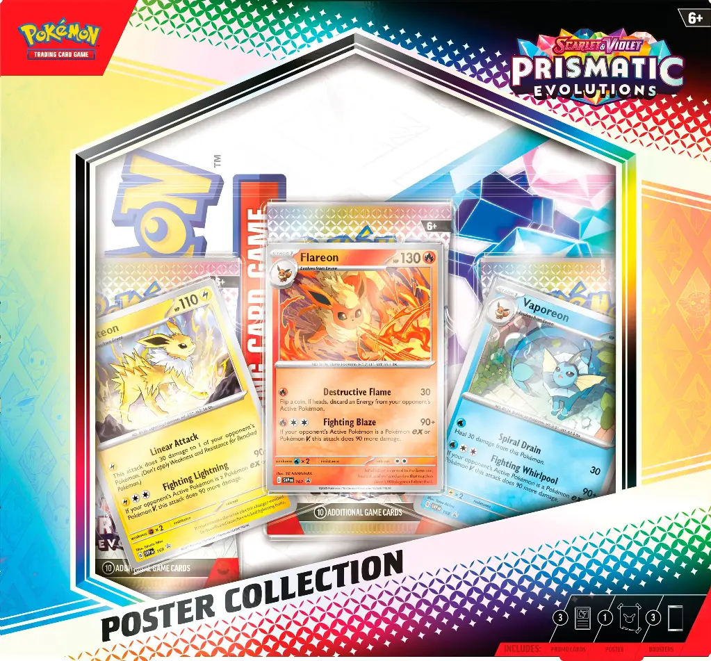 Pokemon TCG - SV8.5 - Prismatic Evolution - Posters Collection
