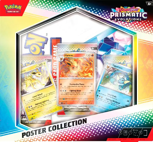 [PKM-PRE-POSTER] Pokemon TCG - SV8.5 - Prismatic Evolution - Posters Collection